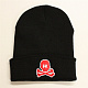 Шапка HK Army Skull Beanie black/red